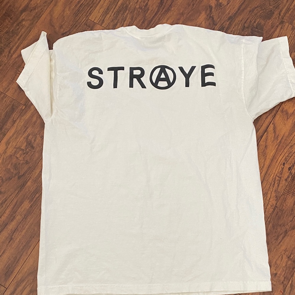 STRAYE New Wave S/S T-shirt White - Picture 3 of 4